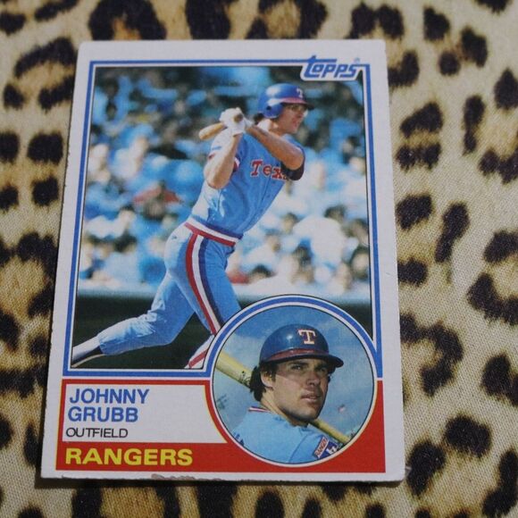Johnny Grubb #724 Baseball Card - Picture 1 of 2